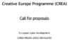 Ευρωπαϊκή ανάπτυξη σχεδίων (CREA-MEDIA-2023-DEVSLATE) – Προθεσμία 25/01/2023