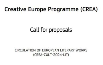 Κυκλοφορία ευρωπαϊκών λογοτεχνικών έργων – Προθεσμία 16/04/2024